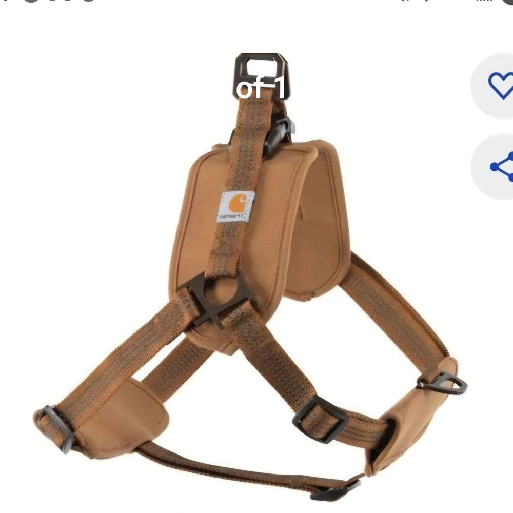 Carhartt Tan Dog Harness